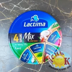 Топленый сыр Lactima Mix 4 pory roku