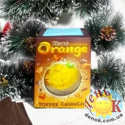 Шоколад в форме апельсина с Toffee