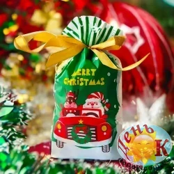 Набор итальянских конфет Merry Cristmas на машине