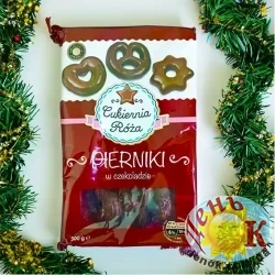 Пряники в шоколаде Cukernia Roza