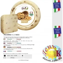 Овечий сыр Peccorino Alla Noci (с грецким орехом)
