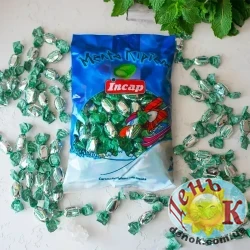 Конфеты мятные с мягкой помадной начинкой Incap Menta Ripiena