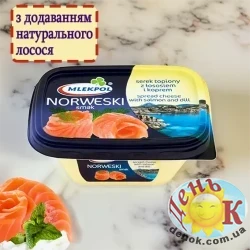 Cливочный сыр с лососем Norweski