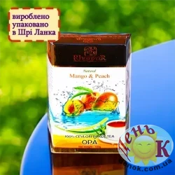 Черный чай Манго и персик Шри Ланка