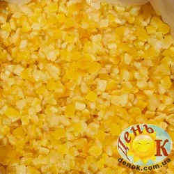 Цукаты апельсина кубиками