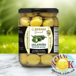 Оливки с перцем Халапеньйо Bernal gourmet